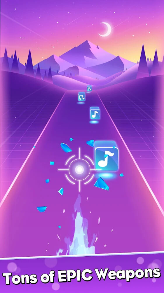 Captura de pantalla del gameplay de Beat Shot 3D 3