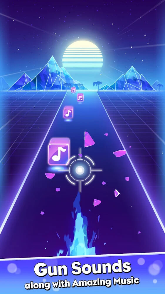 Captura de pantalla del gameplay de Beat Shot 3D 4