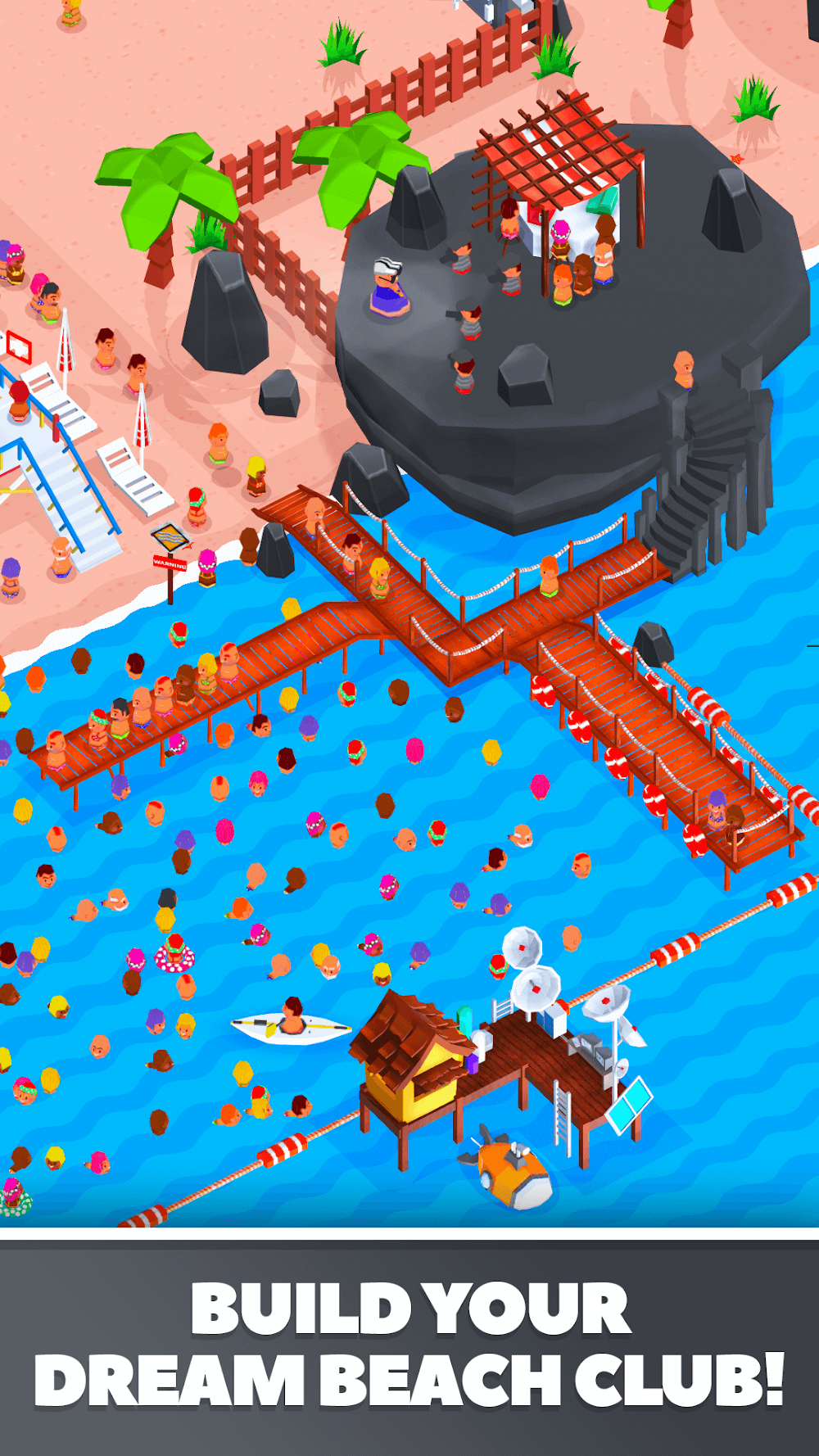 Captura de pantalla 4 de Beach Club Tycoon