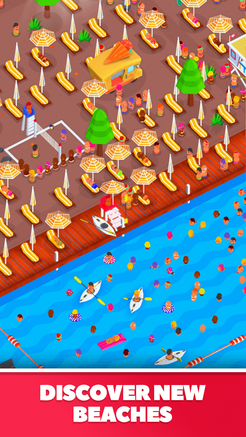 Captura de pantalla 3 de Beach Club Tycoon
