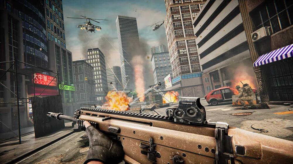 BattleStrike Gun Shooting gameplay screenshot 2