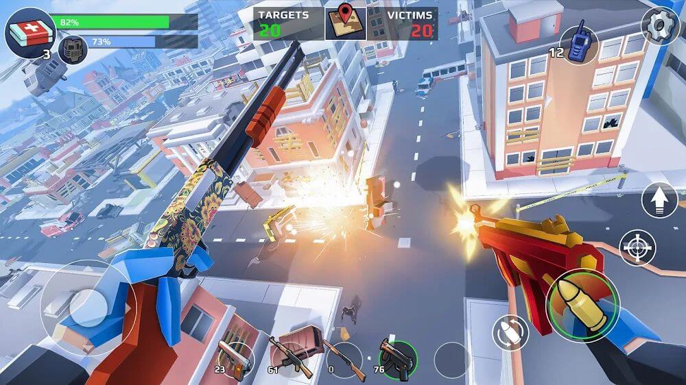 Captura de pantalla 4 de Battle Royale: FPS Shooter