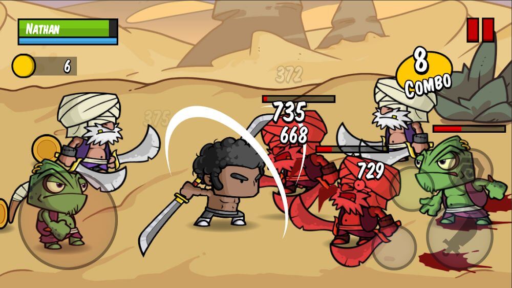 Tangkapan layar Battle Hunger 5