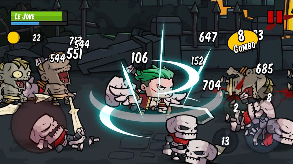 Tangkapan layar Battle Hunger 4