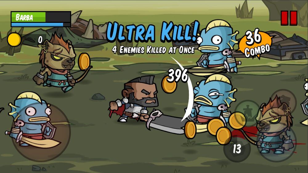 Tangkapan layar Battle Hunger 2