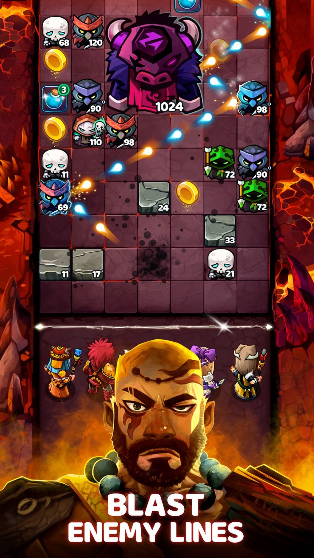 Prévia do jogo Battle Bouncers: Legion of Bre 4