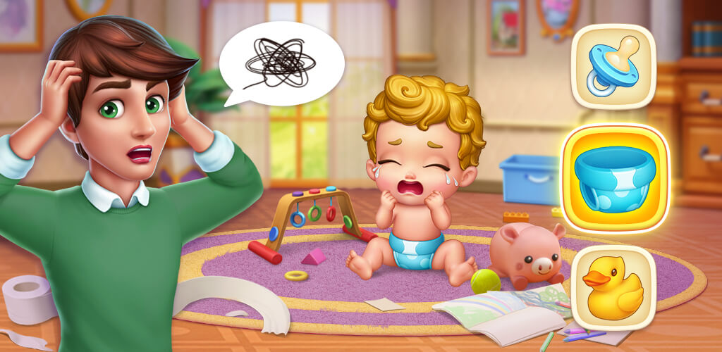 Captura de pantalla 1 de Baby Mansion - Home Makeover