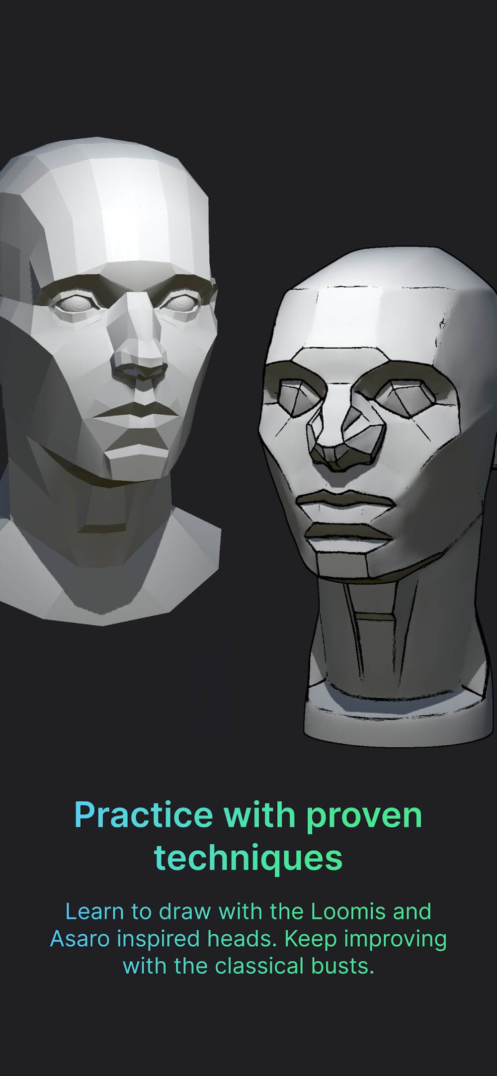 Head Model Studio captura de pantalla 5
