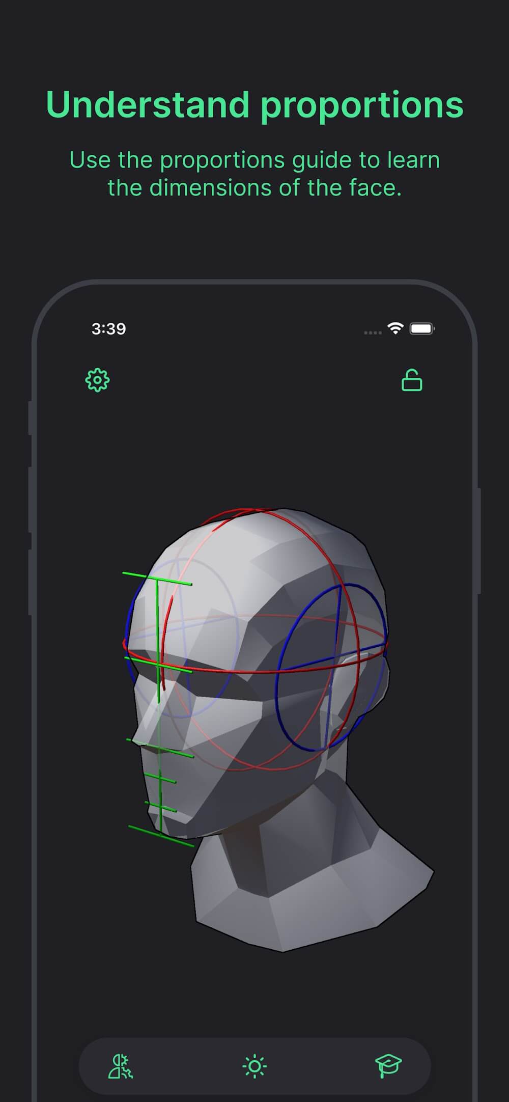 Head Model Studio captura de pantalla 6