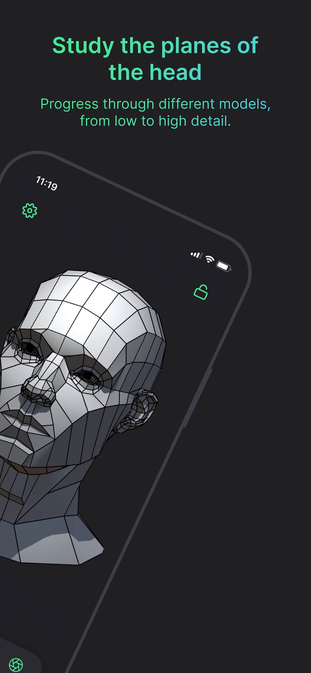 Head Model Studio captura de pantalla 3