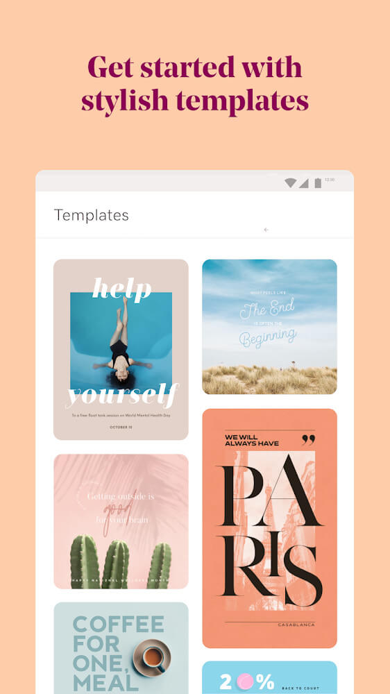Captura de pantalla 4 de la app GoDaddy Studio