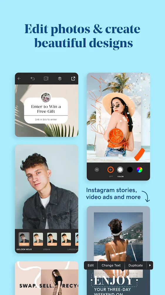 Captura de pantalla 2 de la app GoDaddy Studio