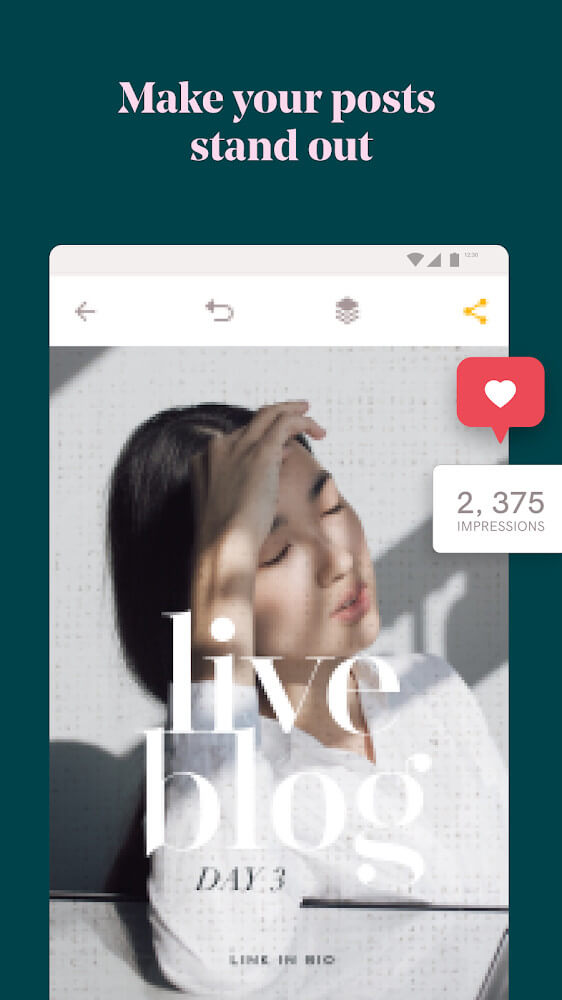 Captura de pantalla 6 de la app GoDaddy Studio