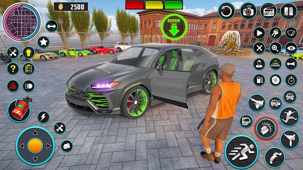 Open World Car Driving gameplay screenshot 2