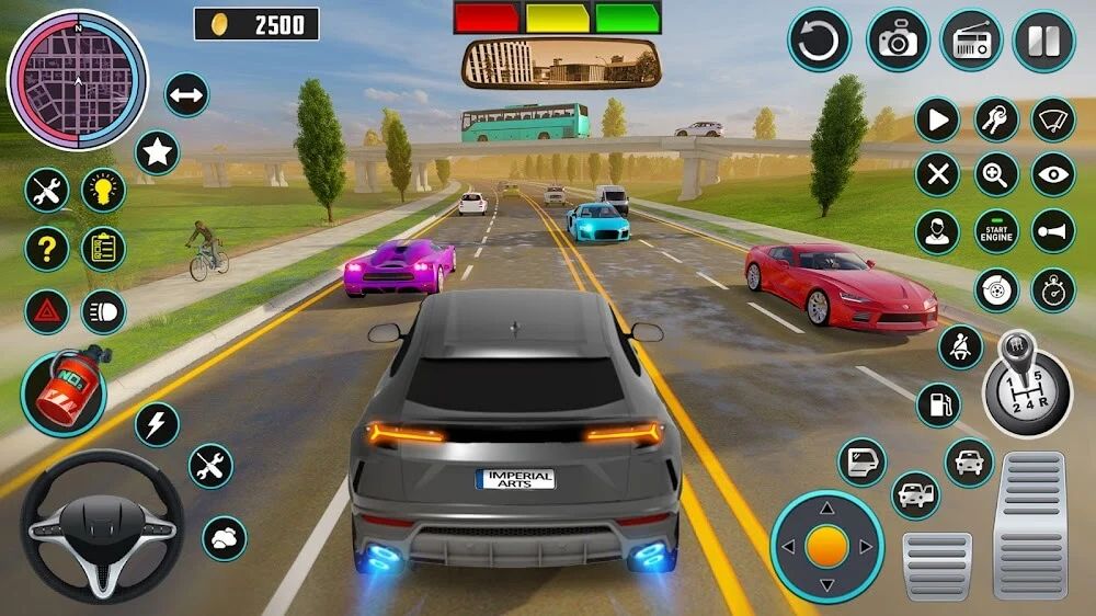 Open World Car Driving gameplay screenshot 3