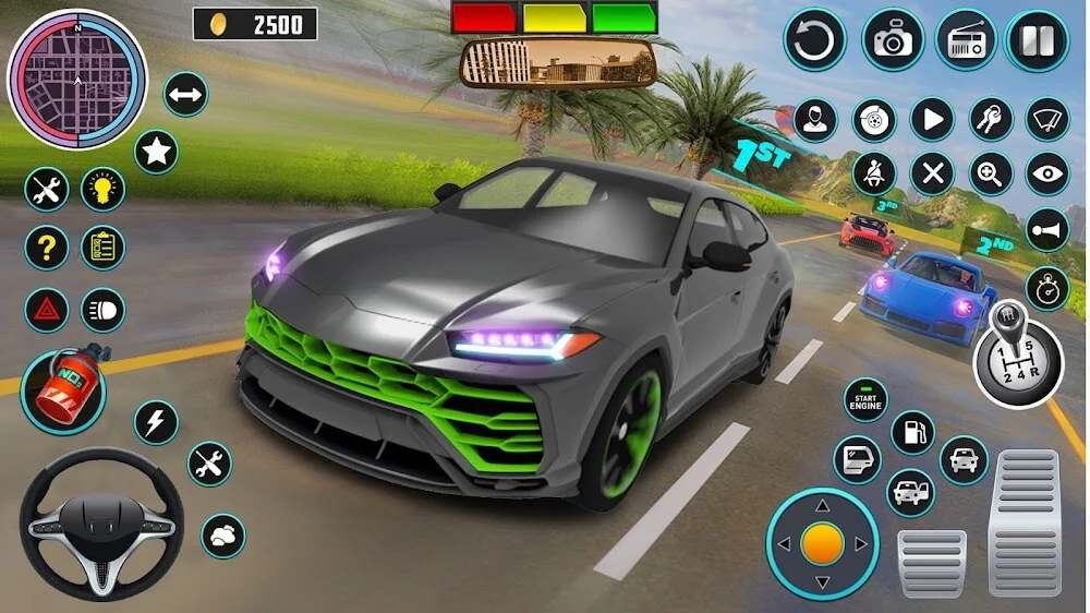 Open World Car Driving gameplay screenshot 4
