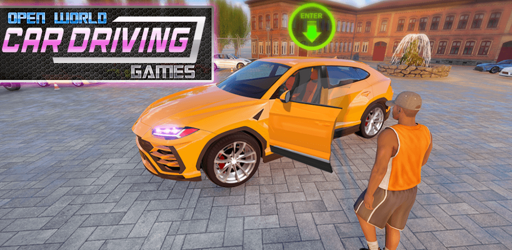 Open World Car Driving gameplay screenshot 1