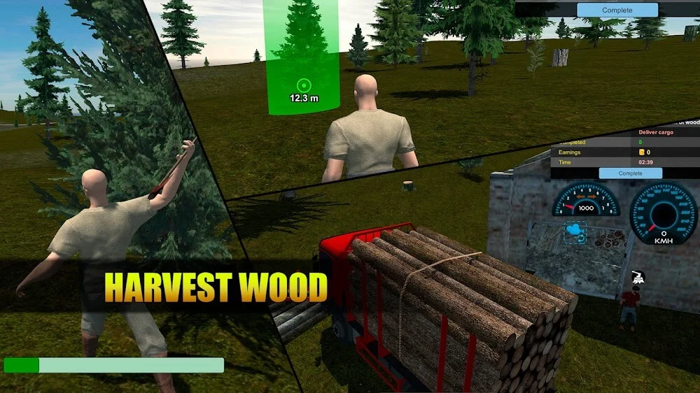Tangkapan layar gameplay Open World MMO 6
