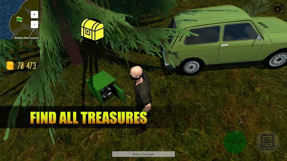 Tangkapan layar gameplay Open World MMO 7