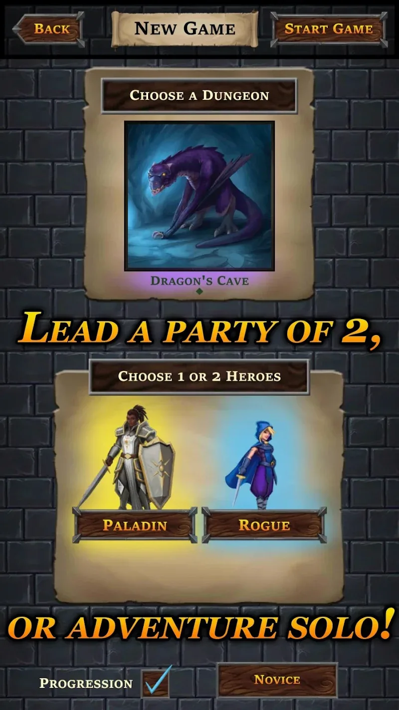 Tangkapan layar gameplay One Deck Dungeon 5