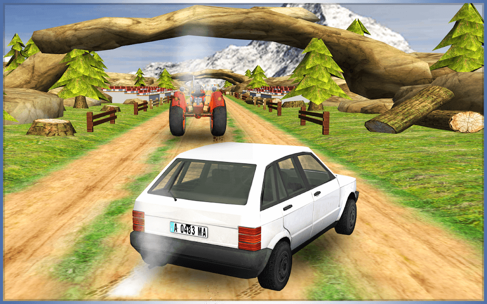 Old Classic Car Race Simulator gameplay preview 7