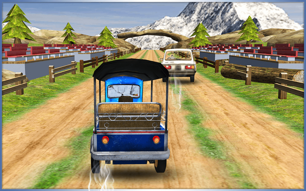Old Classic Car Race Simulator gameplay preview 4