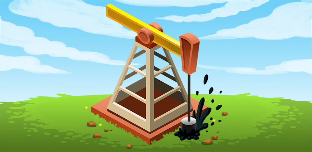 Captura de pantalla del juego Oil Tycoon: Idle Tap Miner 1
