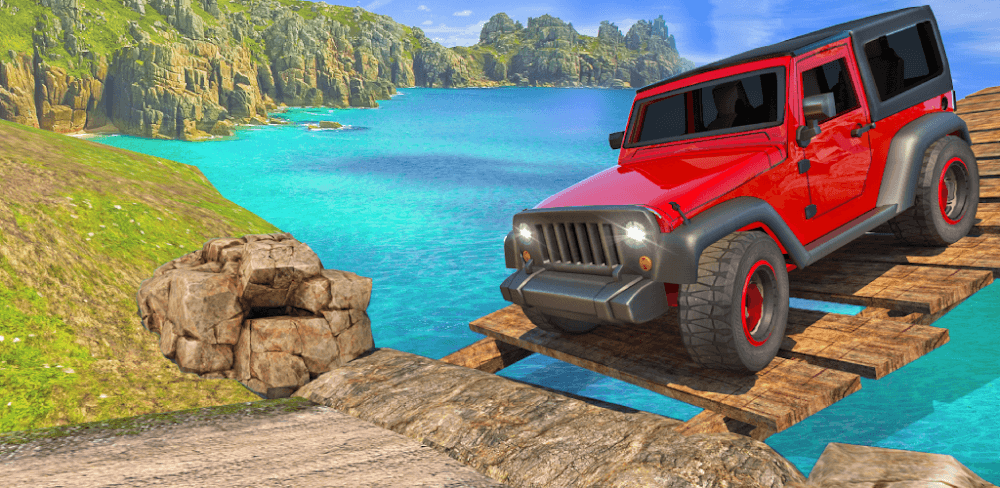 Offroad Jeep Driving & Parking captura de pantalla 1