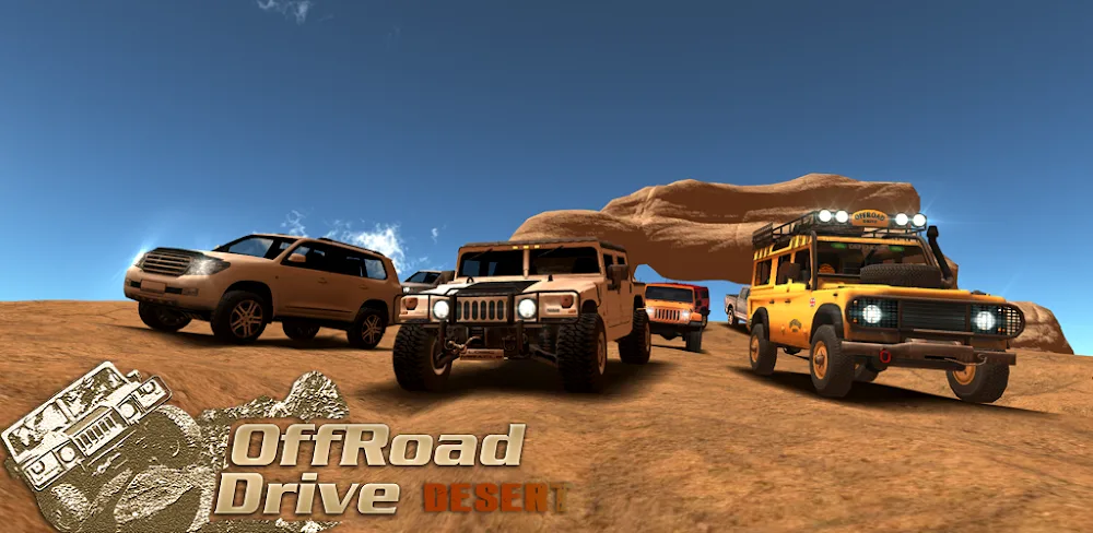 OffRoad Drive Desert gameplay screenshot 1