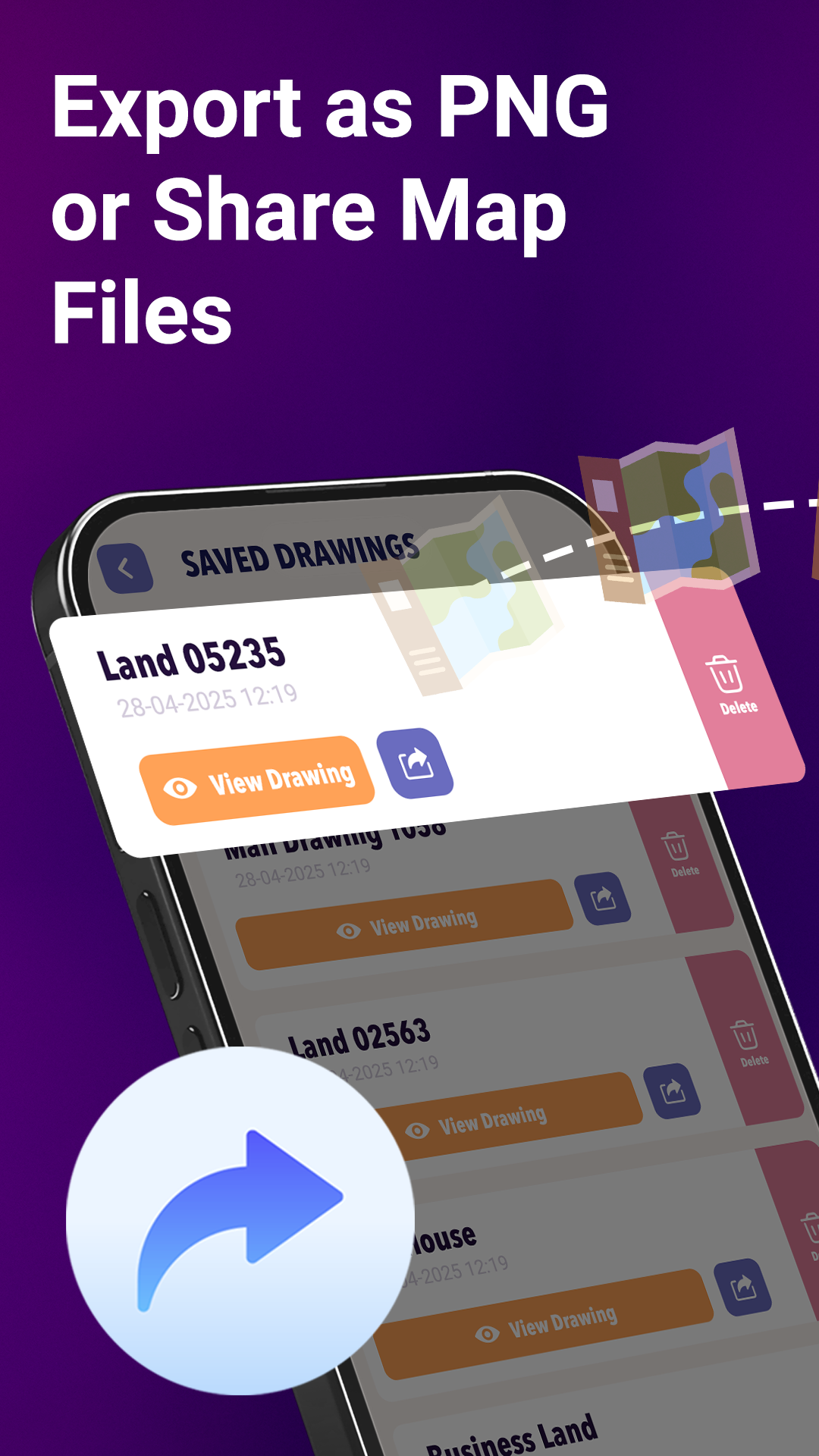 Draw on Map: Sketch Anything - Vista previa de la aplicación 3