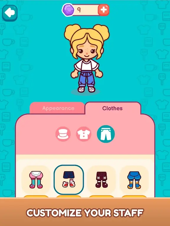 Captura de pantalla del juego My Sweet Coffee Shop 2