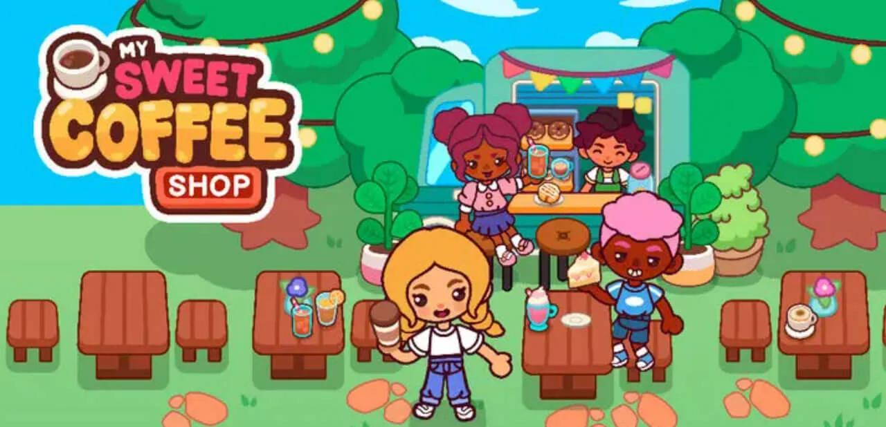 Captura de pantalla del juego My Sweet Coffee Shop 1