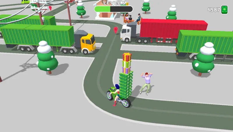 Paper Delivery Boy in-game preview 6
