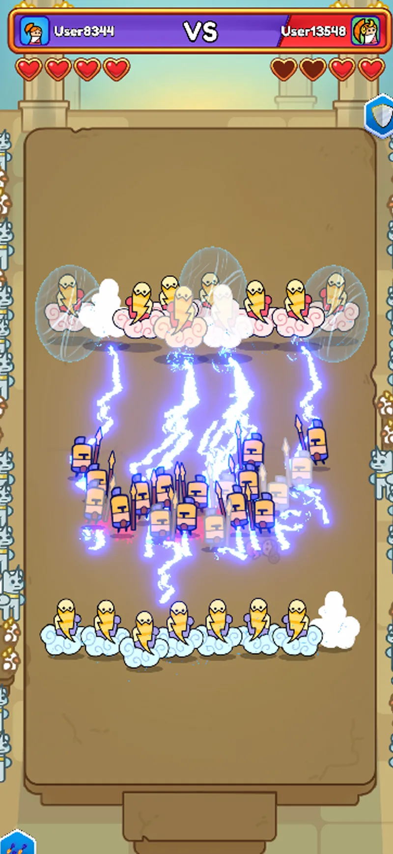 Screenshot gameplay Myth Showdown 6