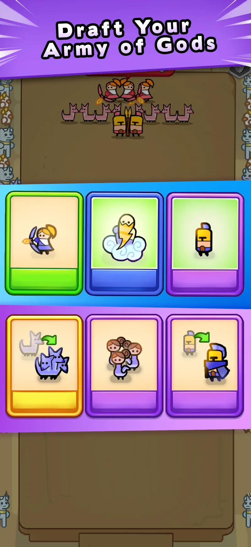 Screenshot gameplay Myth Showdown 4
