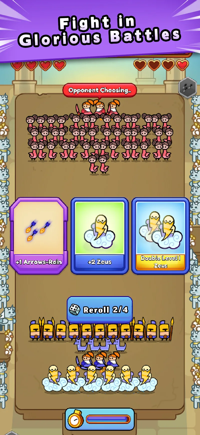 Screenshot gameplay Myth Showdown 2