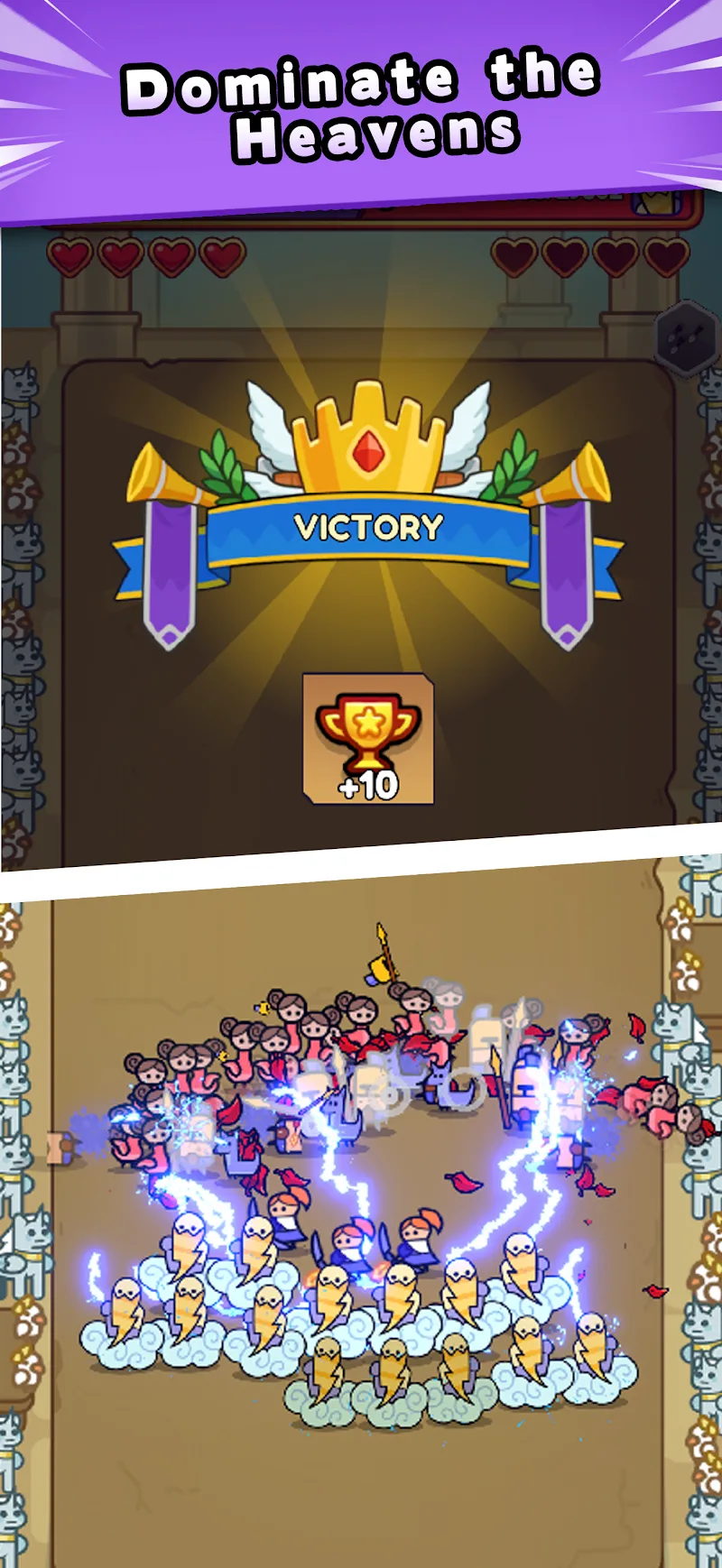 Screenshot gameplay Myth Showdown 3
