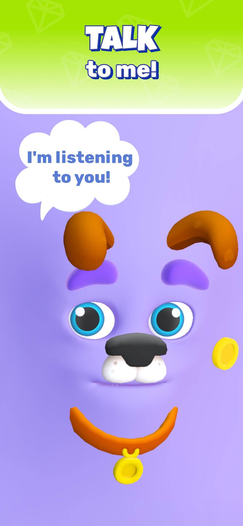 Tangkapan layar My Talking Slimy 3
