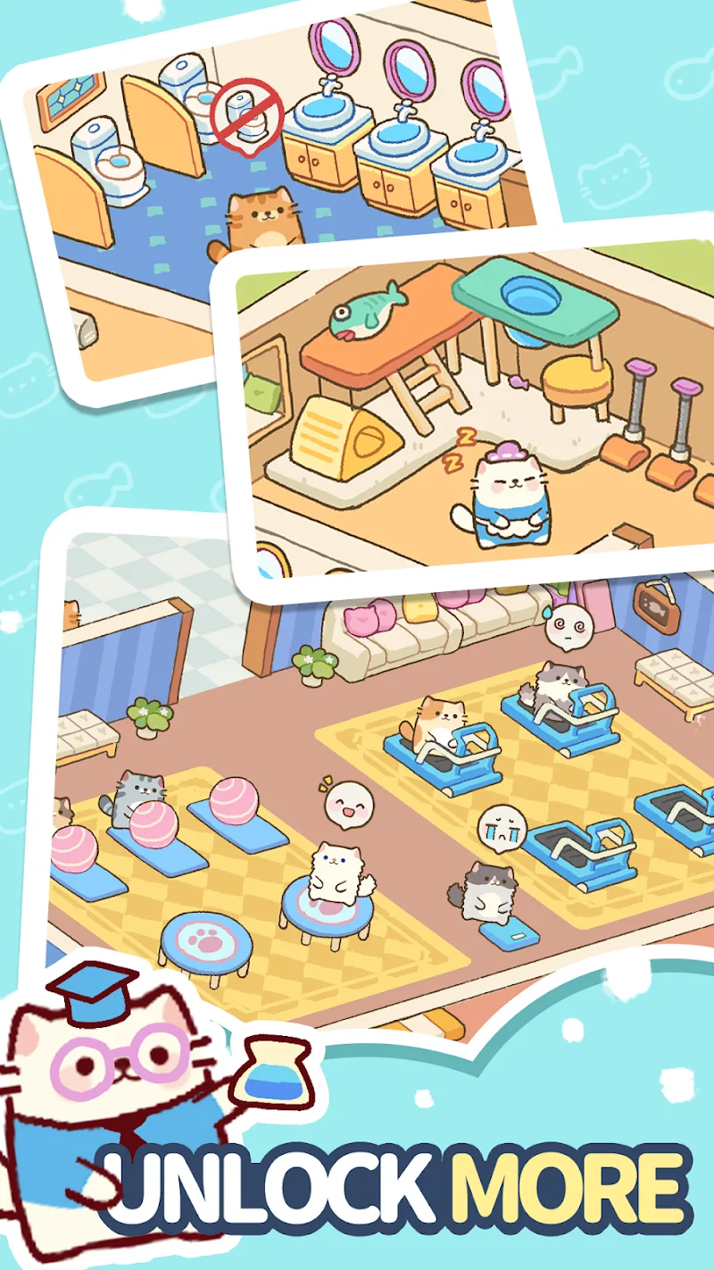 Tangkapan layar My Purrfect Cat Hotel 6