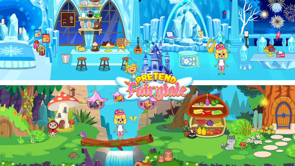 Captura de pantalla de My Pretend Fairytale Land 3