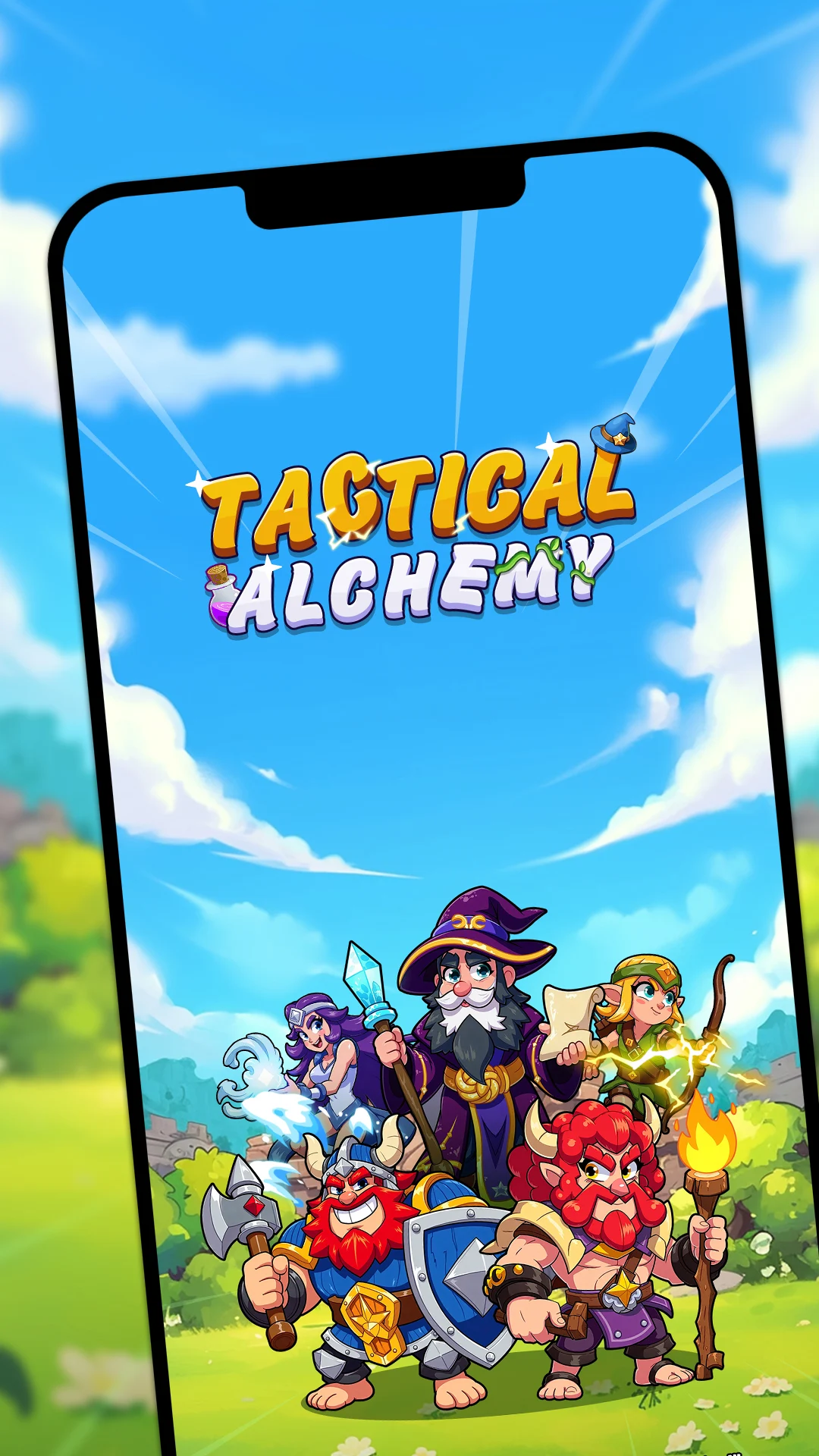 Tactical Alchemy Magic War gameplay screenshot 1
