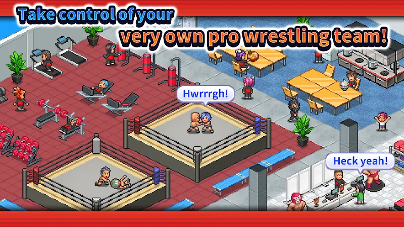 Tangkapan layar Pro Wrestler Story 2