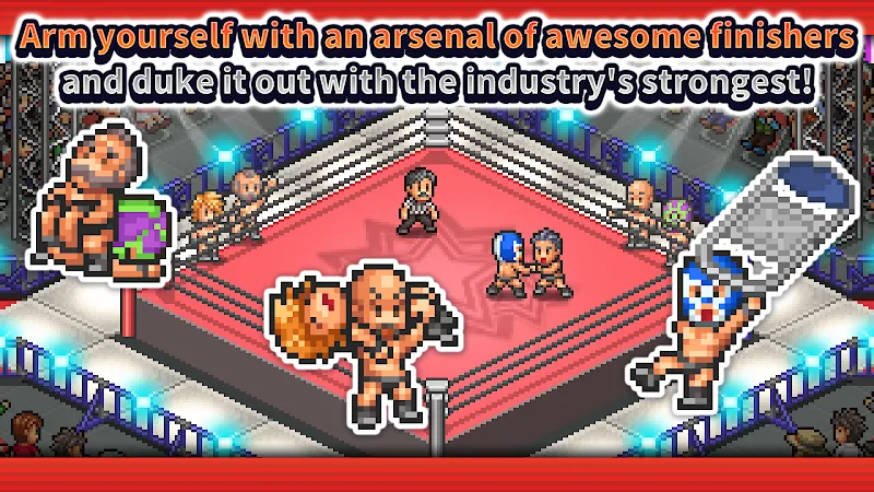 Tangkapan layar Pro Wrestler Story 3