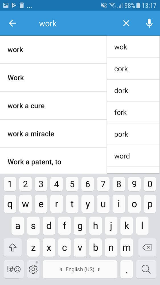 Arabic Dictionary & Translator captura de pantalla 5