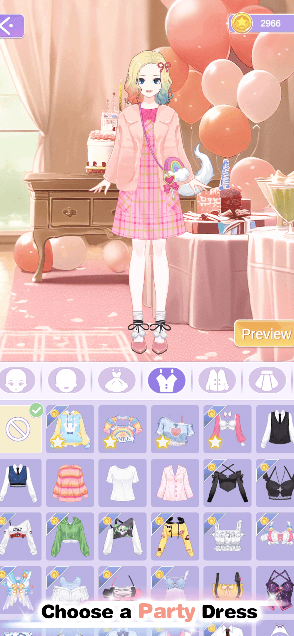 Captura de pantalla de Magic Princess: Dress Up Games 4