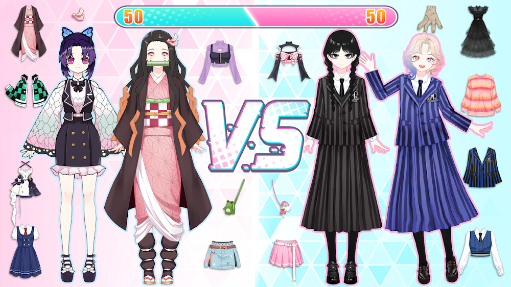Captura de pantalla de Magic Princess: Dress Up Games 7