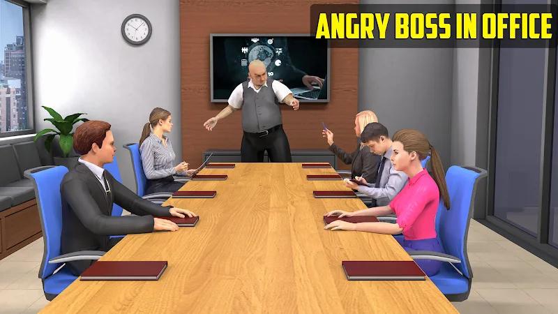 Tangkapan layar Office Life Simulator Boss PA 3