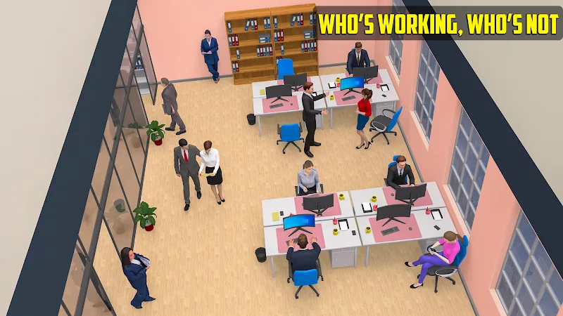 Tangkapan layar Office Life Simulator Boss PA 2