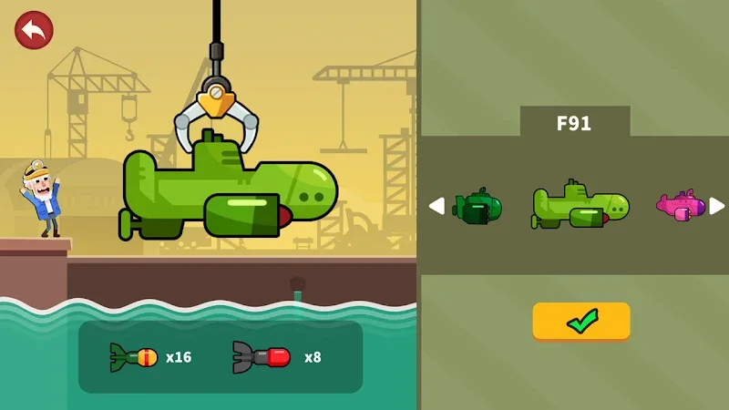 Screenshot Ocean War-Stealth Mission 5