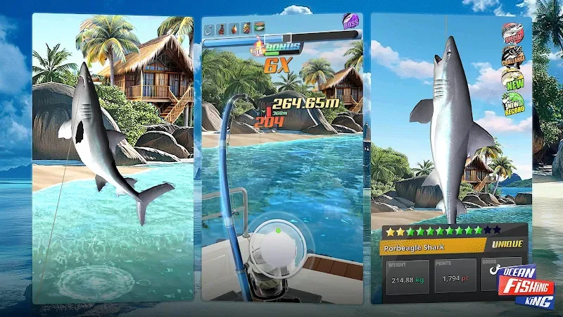 Captura de pantalla 2 de Ocean Fishing King
